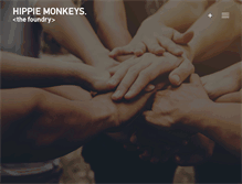 Tablet Screenshot of hippiemonkeys.com